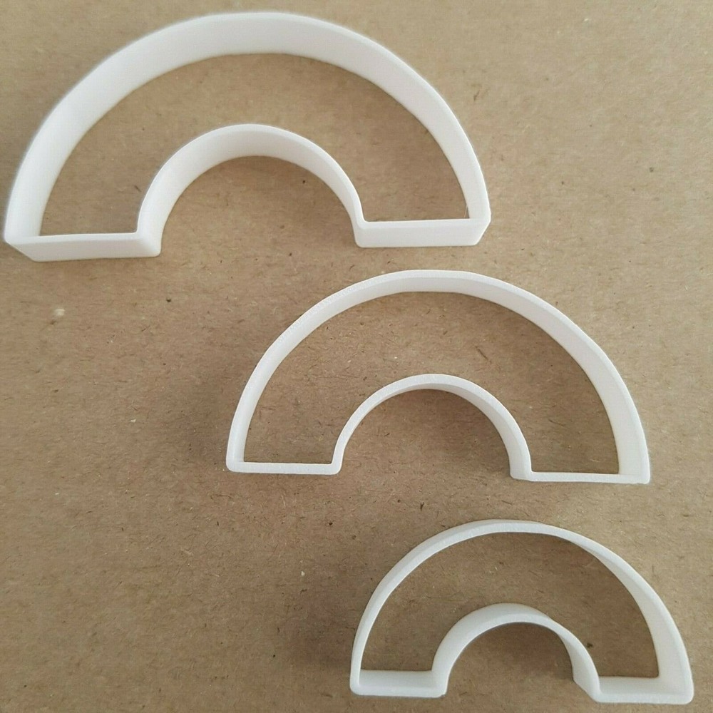 Rainbow Shape Mini Fondant Cutter Small Sugarcraft Icing Tiny Sharp Stencil