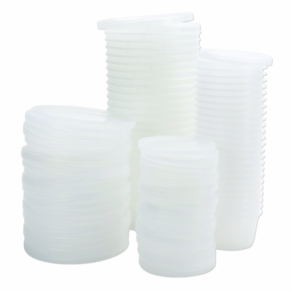 10-0940 Theraputty Empty Container, 2 Oz Capacity (Pack of 25)