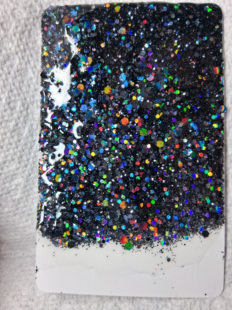 1 TSP Chunky Glitter Mix BLACK