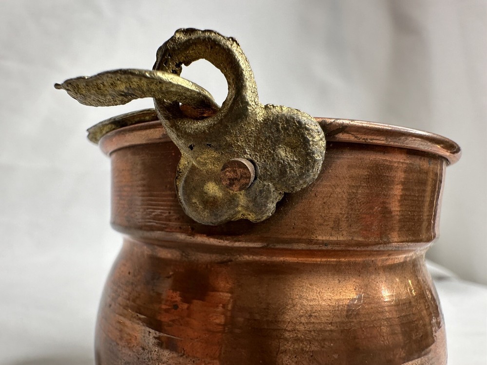 Fairy Garden Copper Kettle 3"