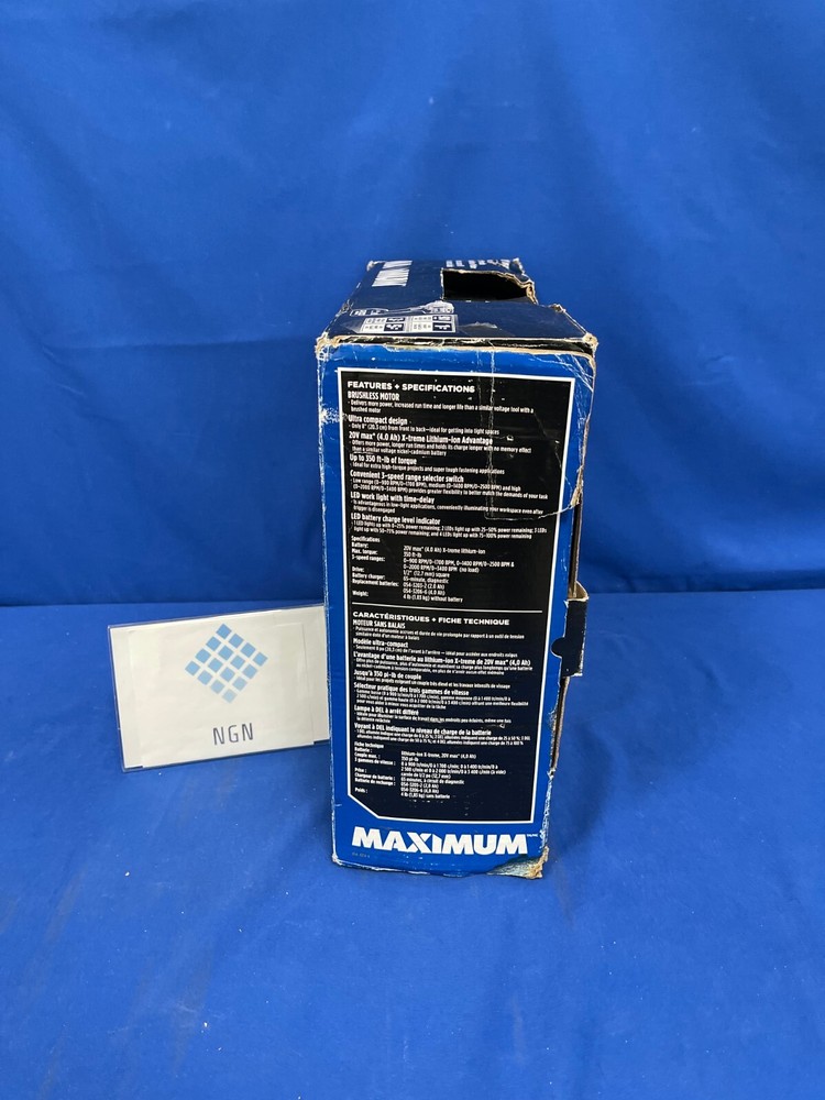 MAXIMUM 20V Max X-Treme Lithium Ion Combo Kit