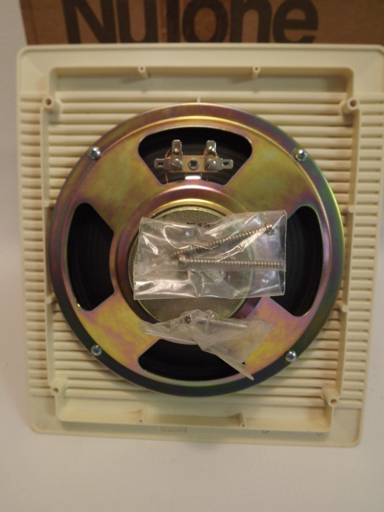 NuTone 8" Hi Fi Inside Speaker Without Controls IS-78 White