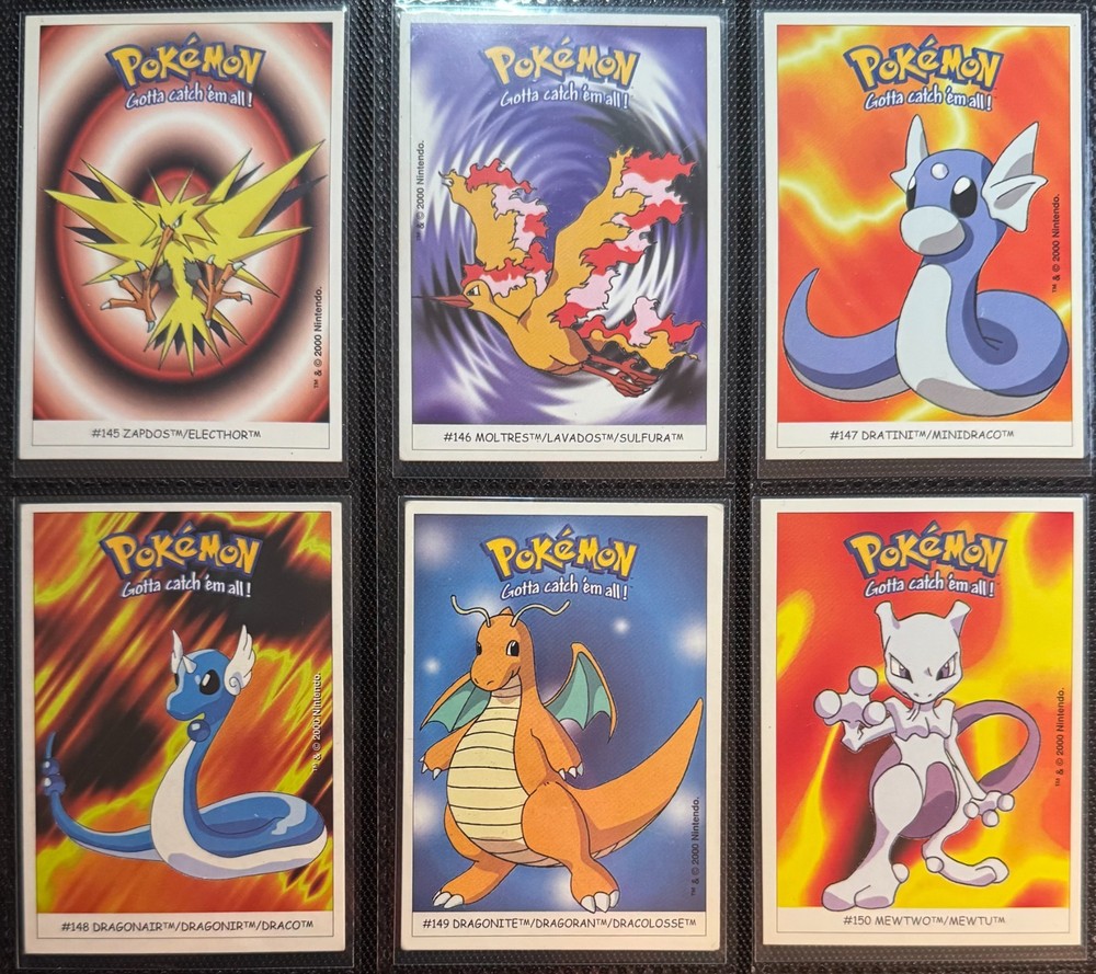 Pokemon Dunkin Boomer 2000 - complete 150/150 set - EXCELLENT - Charizard