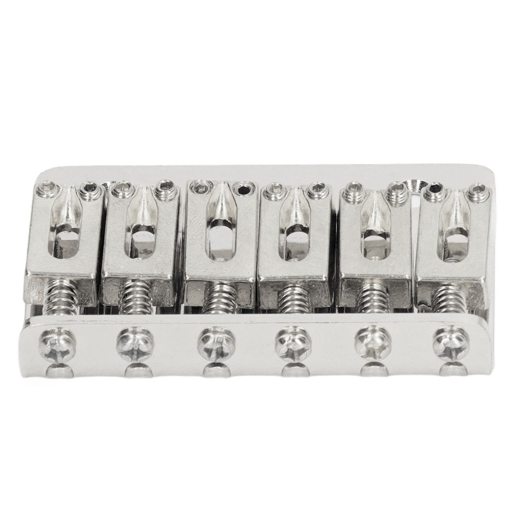 6 String Guitar Fixed Saddle Bridge Hardtail Top Loader Electric Guitar Saddle