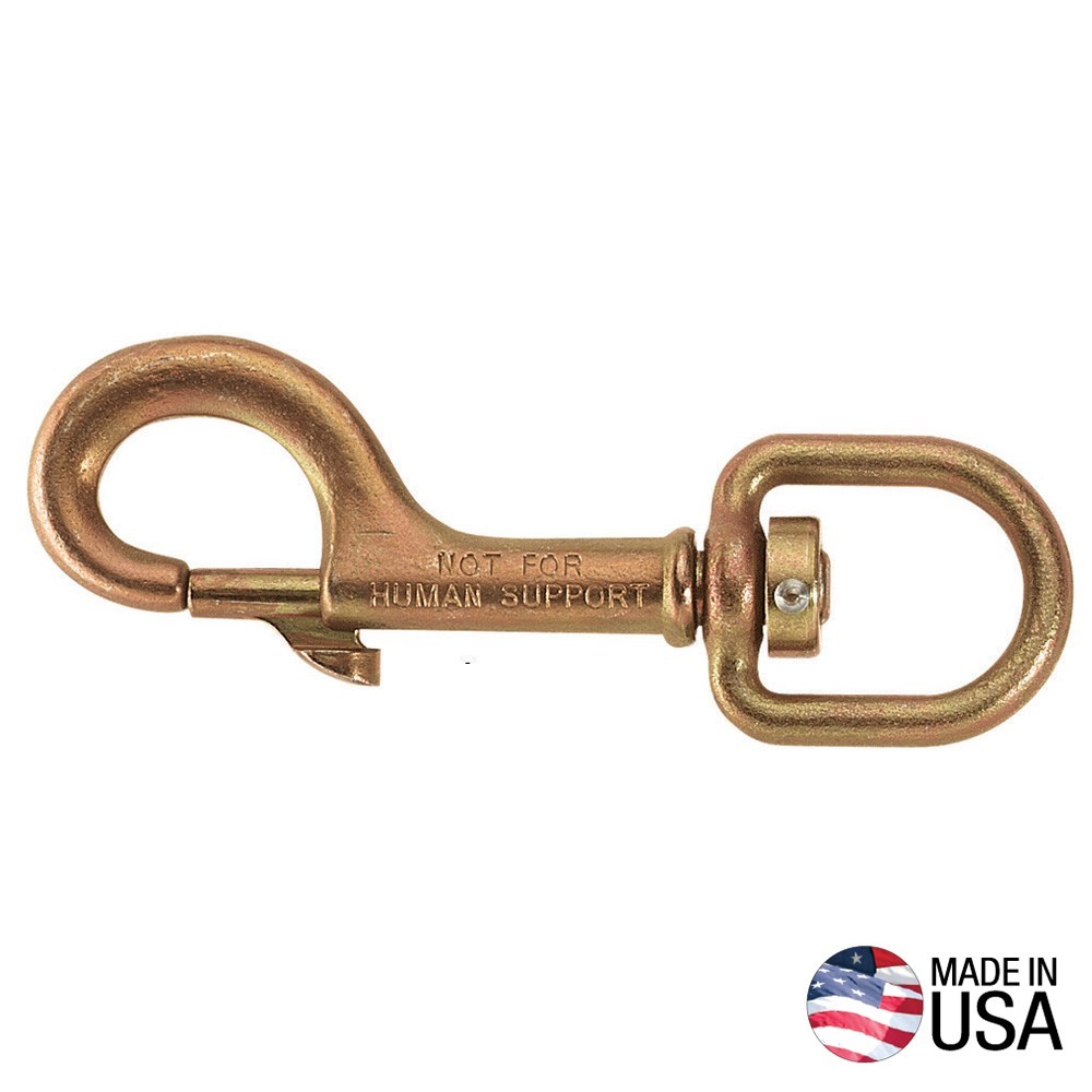 KLEIN TOOLS 470 Swivel Hook with Plunger Latch