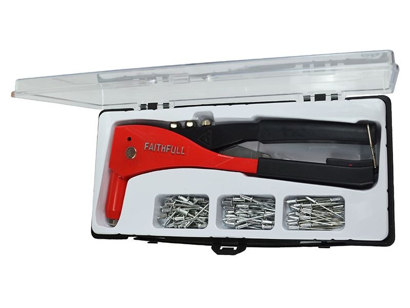 Faithfull - Heavy Duty Riveting Kit