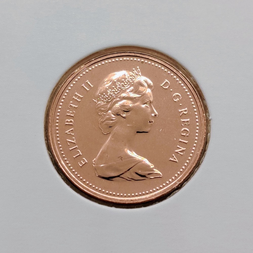 1979 Canada One 1 Cent Proof Like Penny Coin