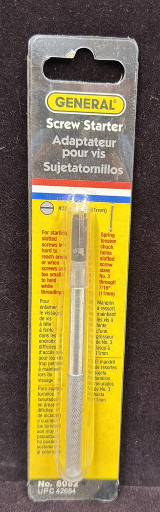General 8082 Screw Starter