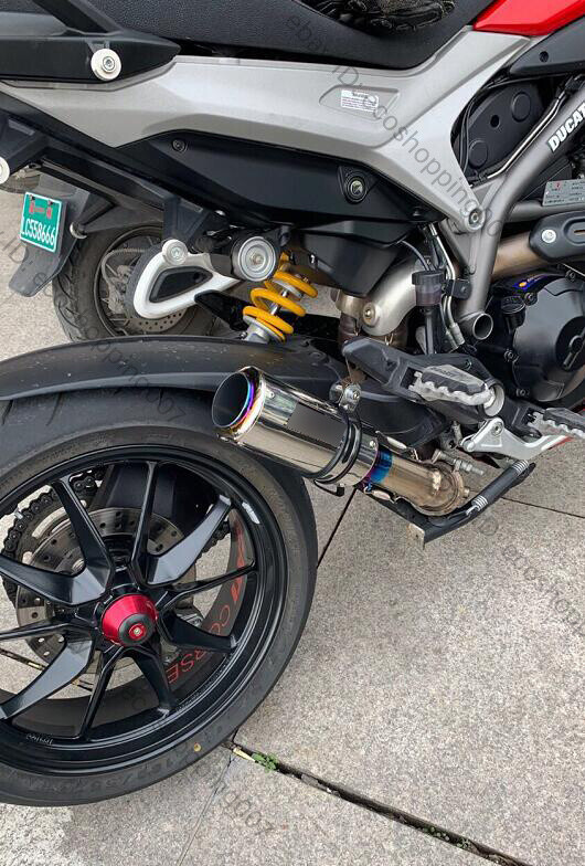 For Ducati Hypermotard 821 Hyperstrada 2013-2018 Exhaust System Mid Link Pipe