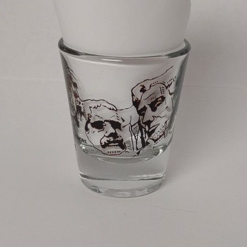 Mount Rushmore Souvenir Shot Glass
