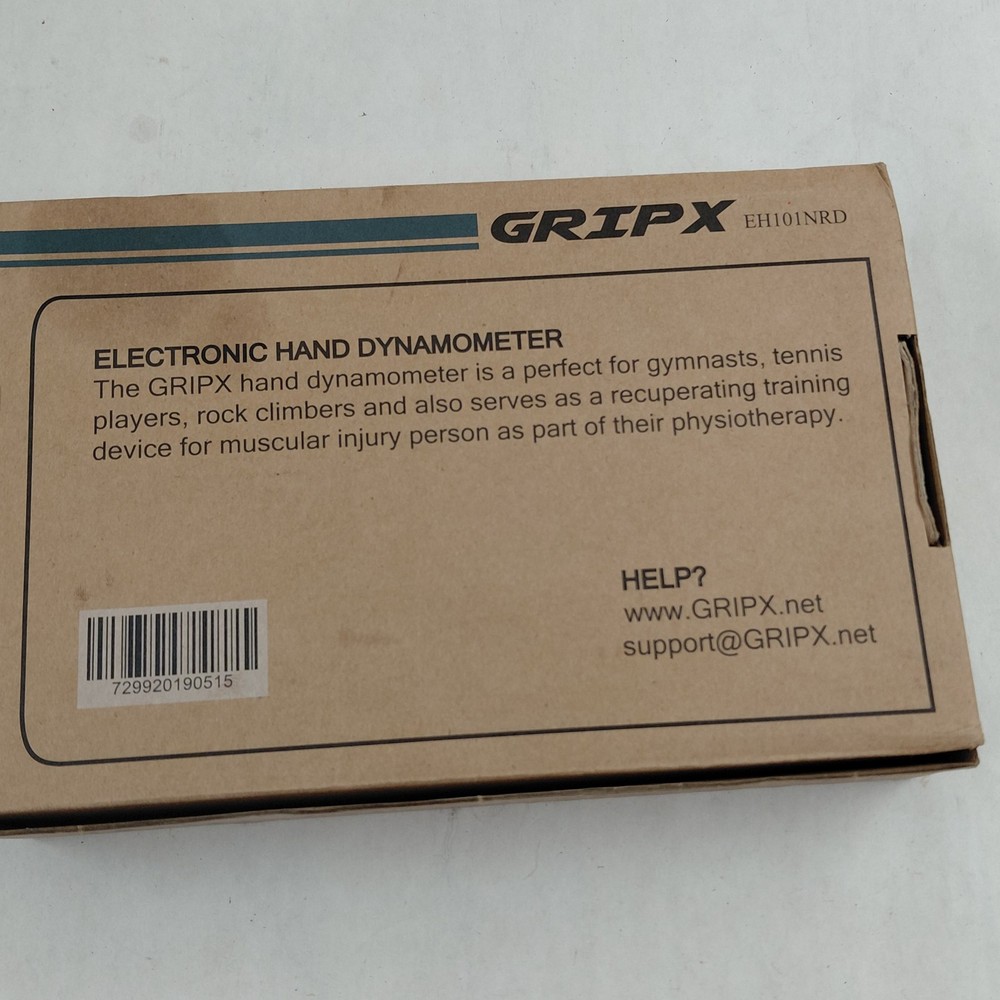 Gripz Digital Hand Dynamometer Grip Strength Measurement Meter EH101NRD
