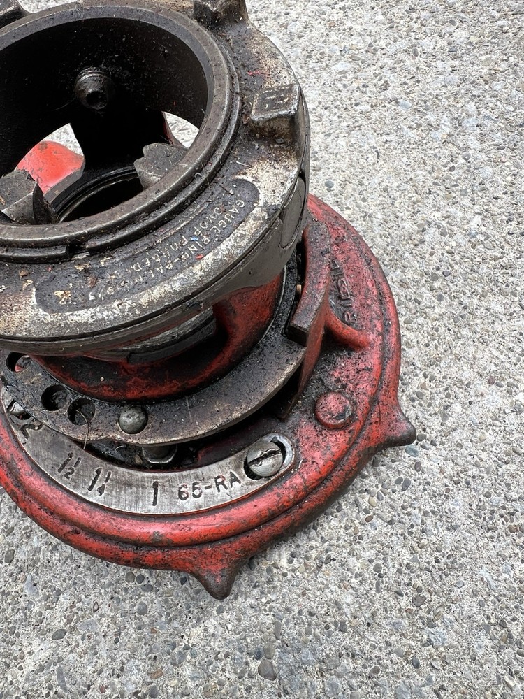 🇺🇸Ridgid No.65-R 65-RA Pipe Threader 1” To 2” No Handle🇺🇸
