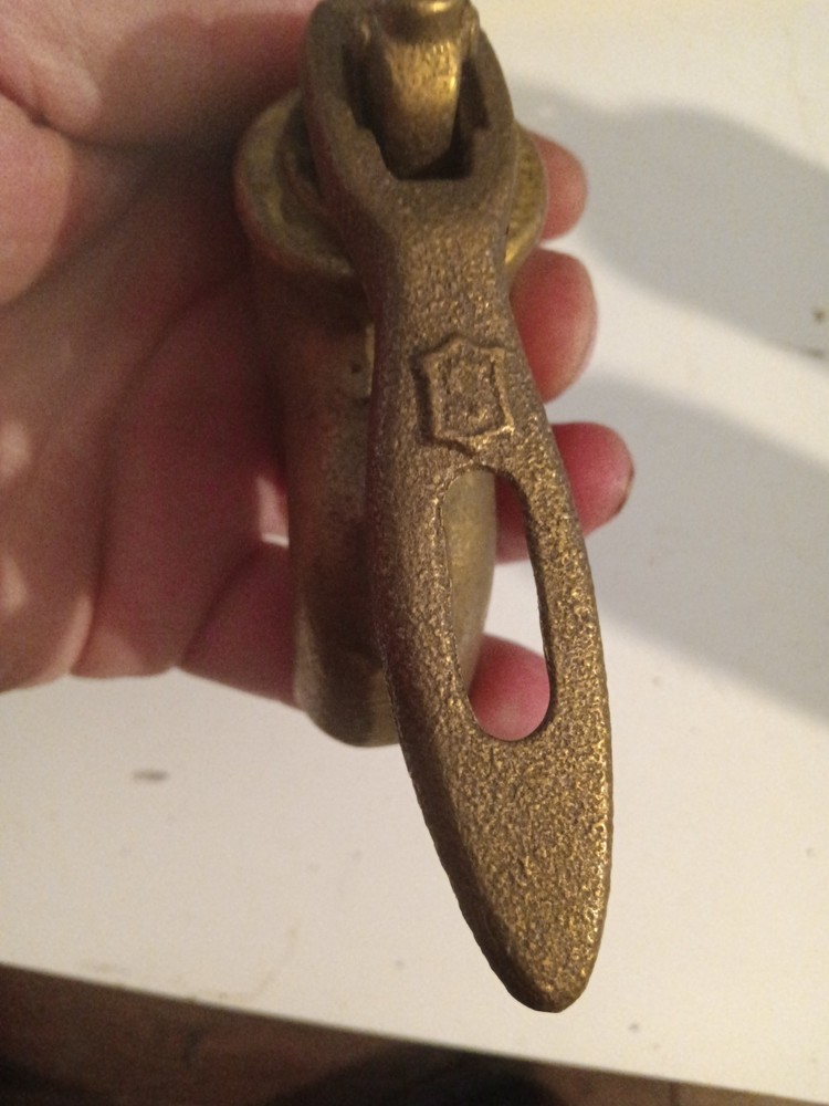 Vintage Solid Brass Heavy Duty Industrial Spigot Steampunk
