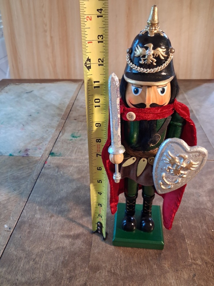 Knight Nutcracker, Wooden Christmas Decor
