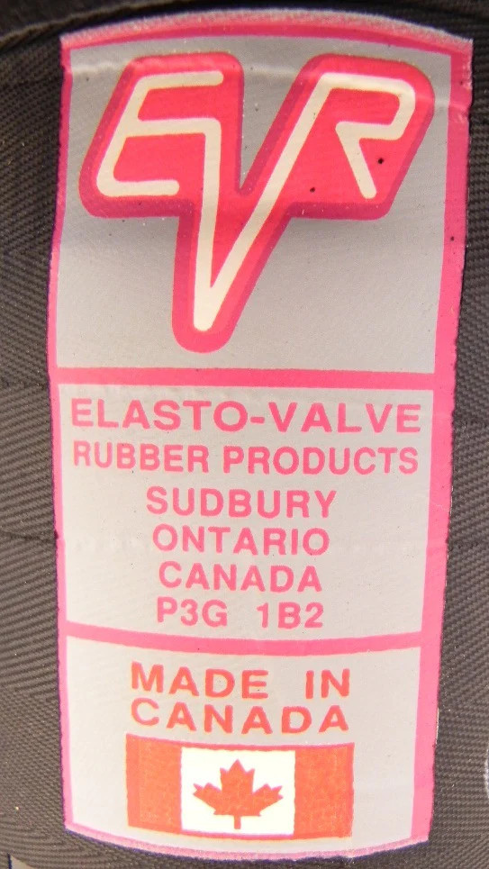 Elasto-Valve Rubber Valve Sleeve 3" 1200-RS-EPDM