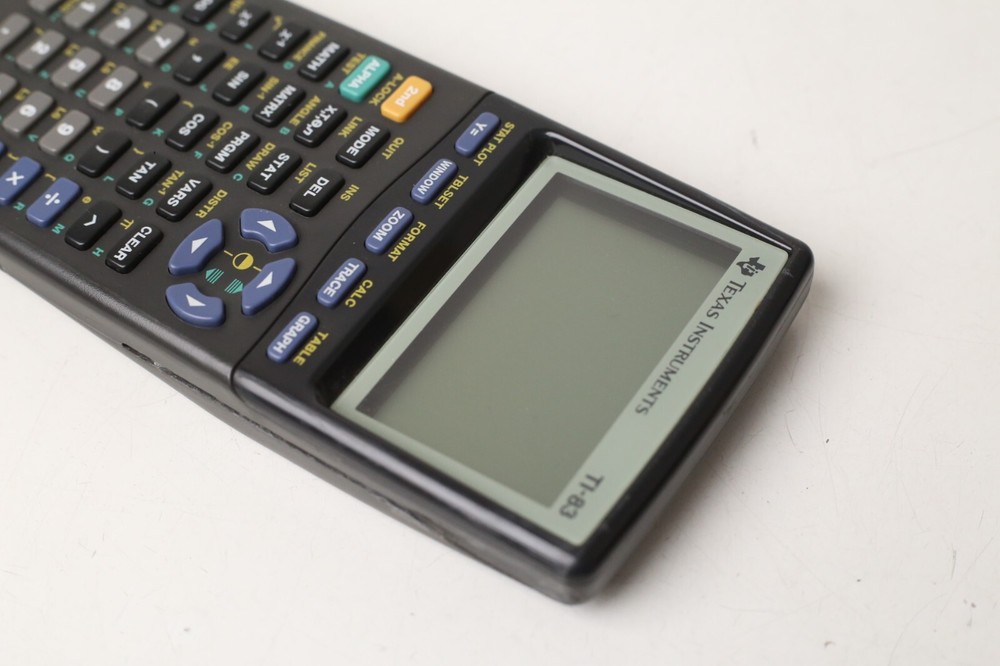 Has Lines - Texas Instruments TI-83 Regular Graphing Calculator