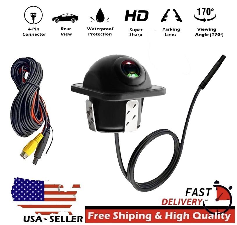 Universal Backup Camera Rearview Night Vision Waterproof for ALPINE