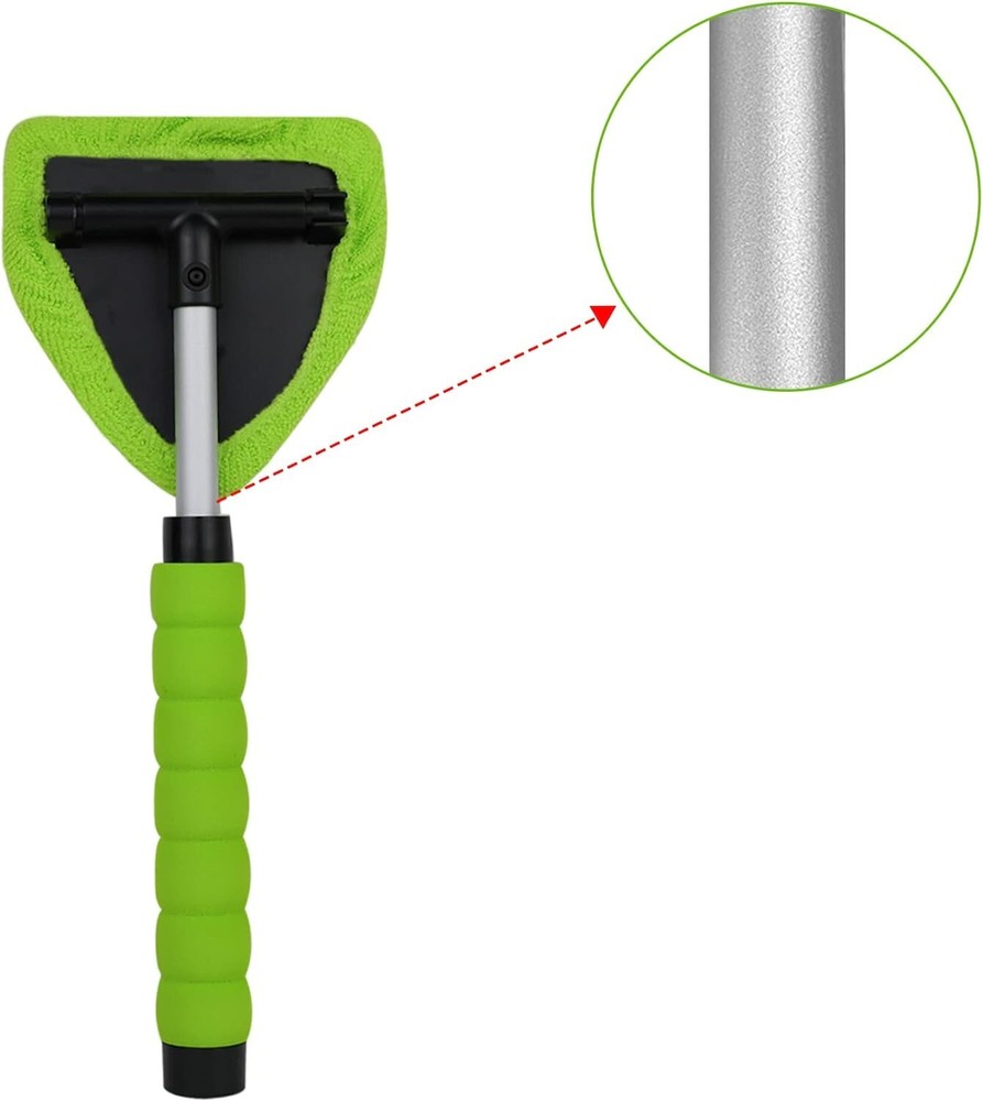 Multifunctional Windshield Cleaner Tool Kit,with 4 Reusable Extendable Handles