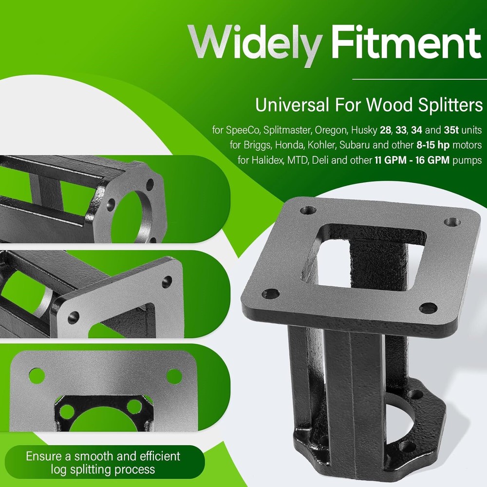 31-272 Log Splitter Pump Mount Brackets Replace for Hydraulic 8hp-15hp Engines