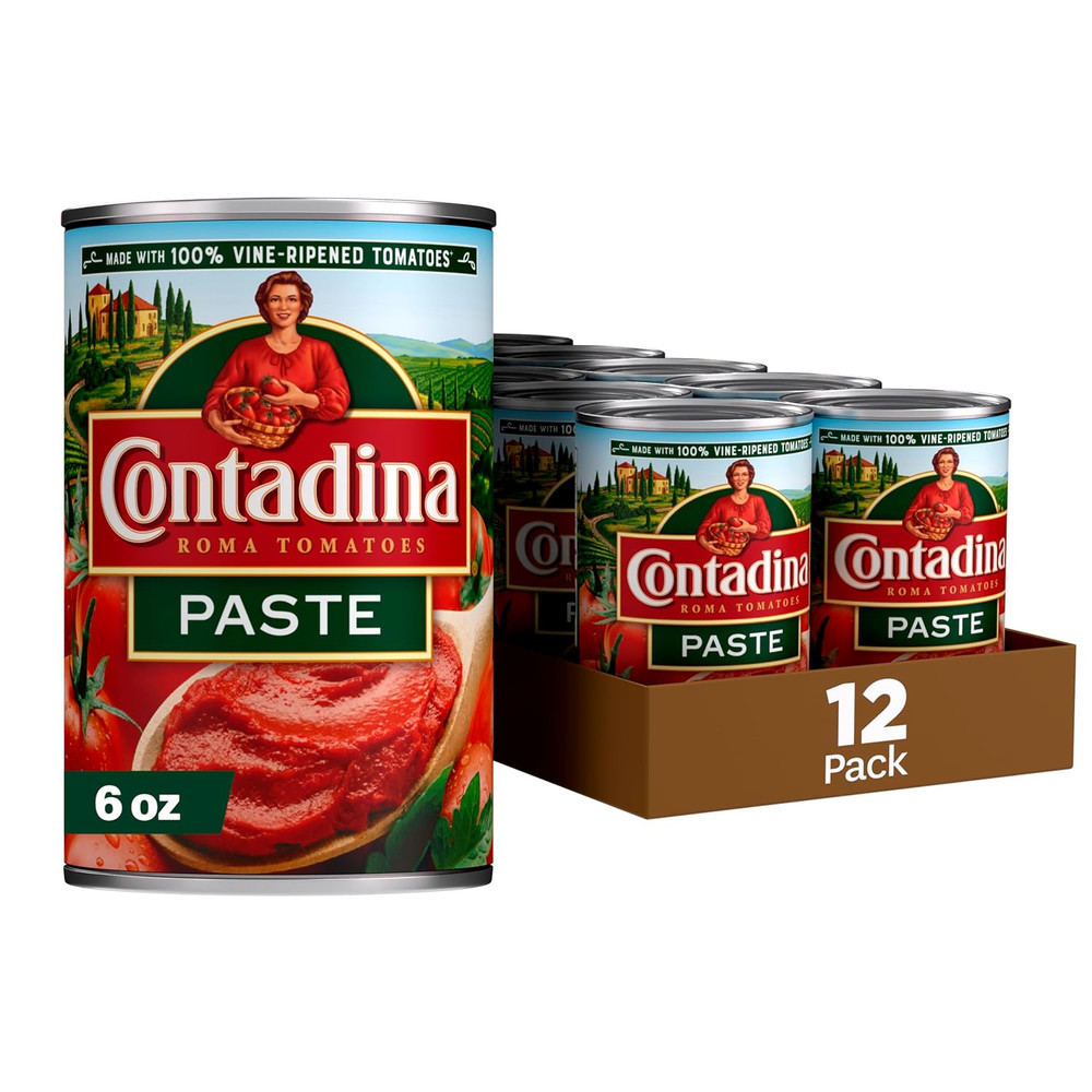 Tomato Paste, 12 Pack, 6 Oz Can