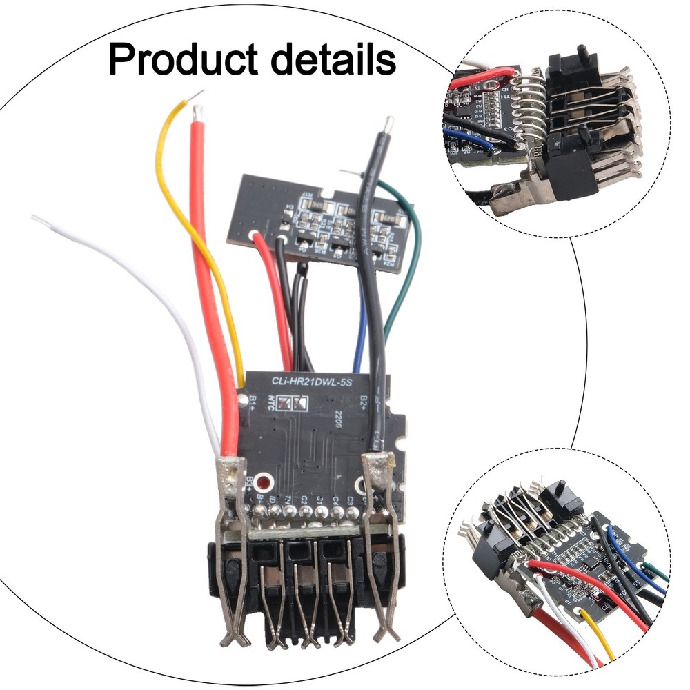For DCB205 Battery Protection Board ABS Plastic Shell for 20V Power Tools