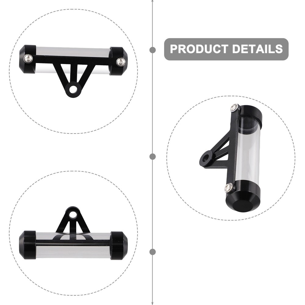 Removable Aluminum Construction Features Motorcycle Frame Rolled Control Disc