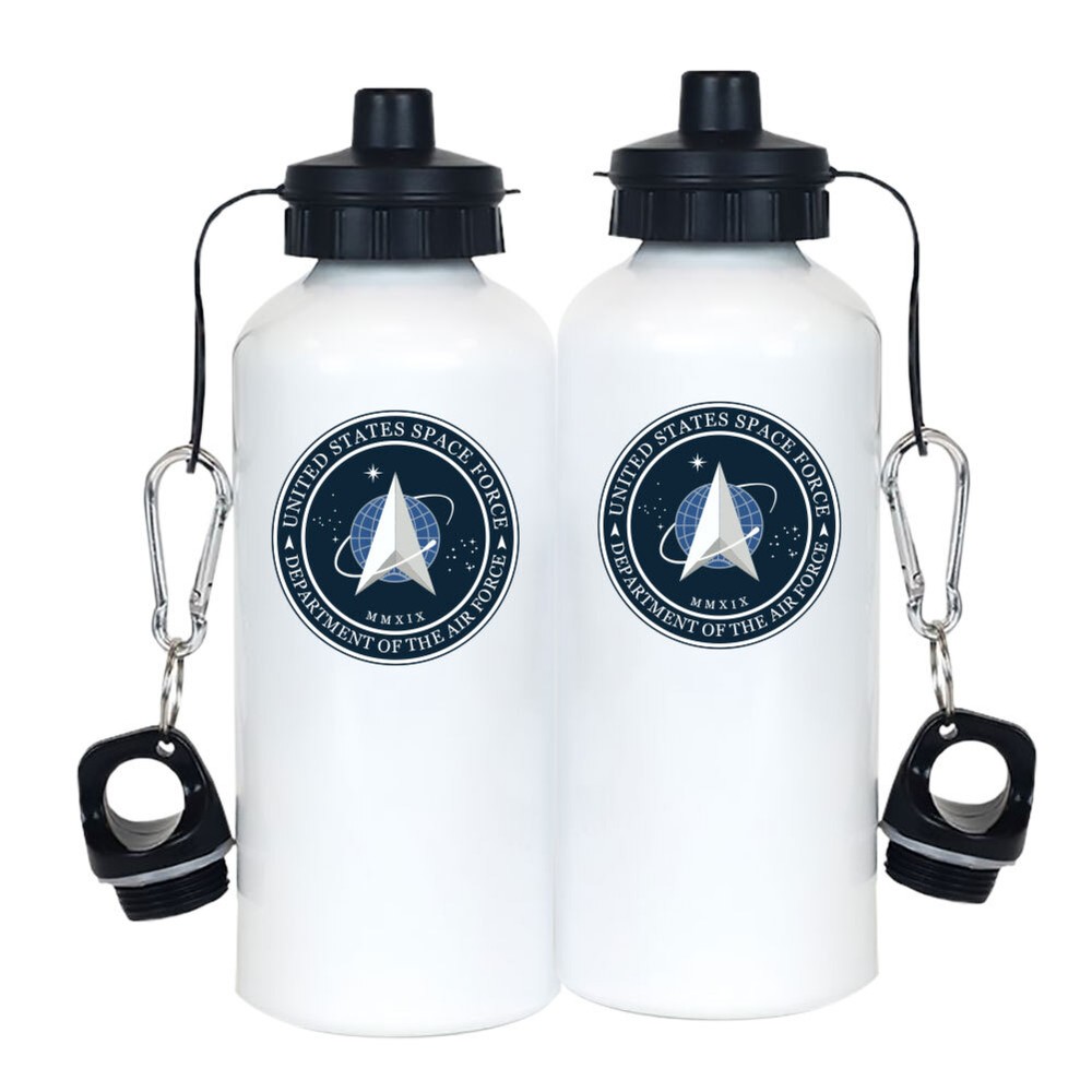 Space Force Aluminum Water Bottle