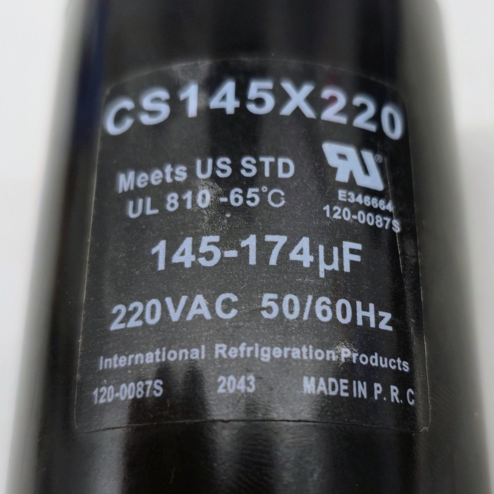 145-174 uF Start Capacitor Round 220VAC Motor Compressor CS145X220