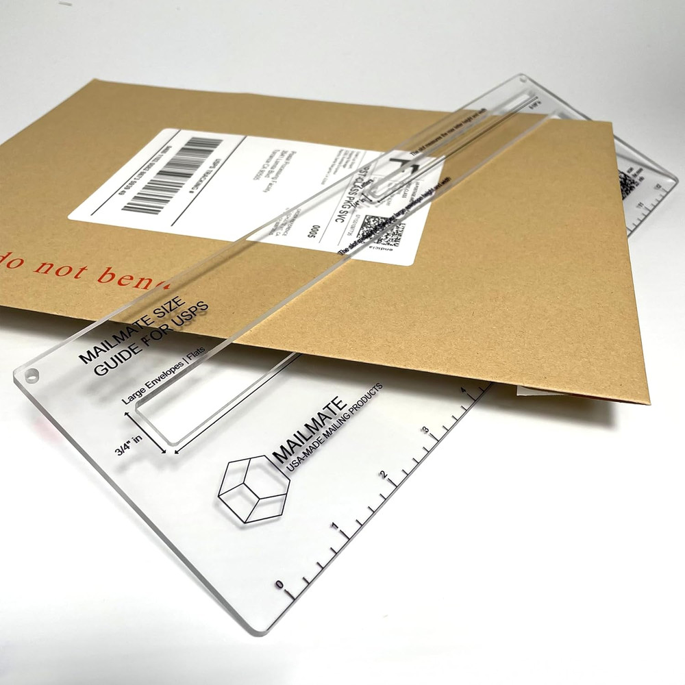Shipping Guide for USPS | Mail Sizer, Mail Measure, Slot Template, Letter & E...