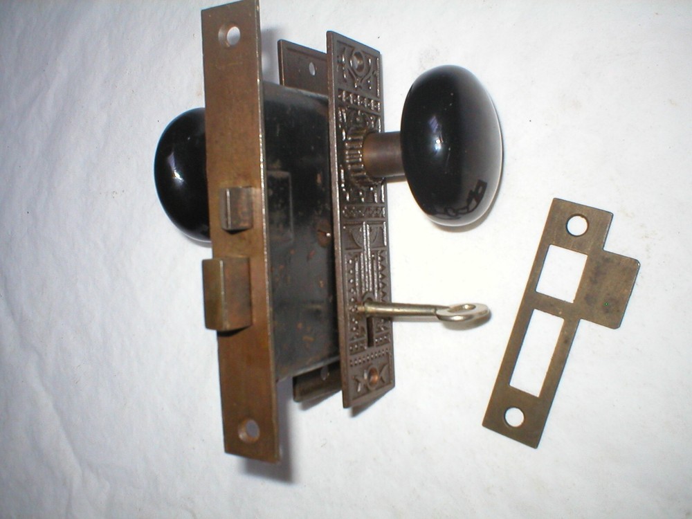Antique Victorian Era Door Hardware