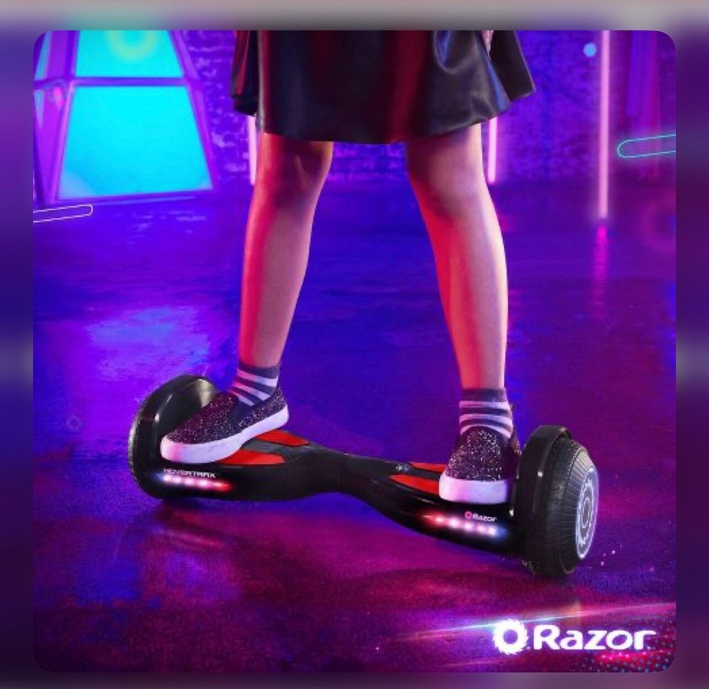 Razor Hovertrax Lux - Black/Red