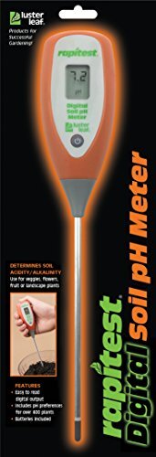 Luster Leaf 1845, Digital Soil pH Meter, Brown