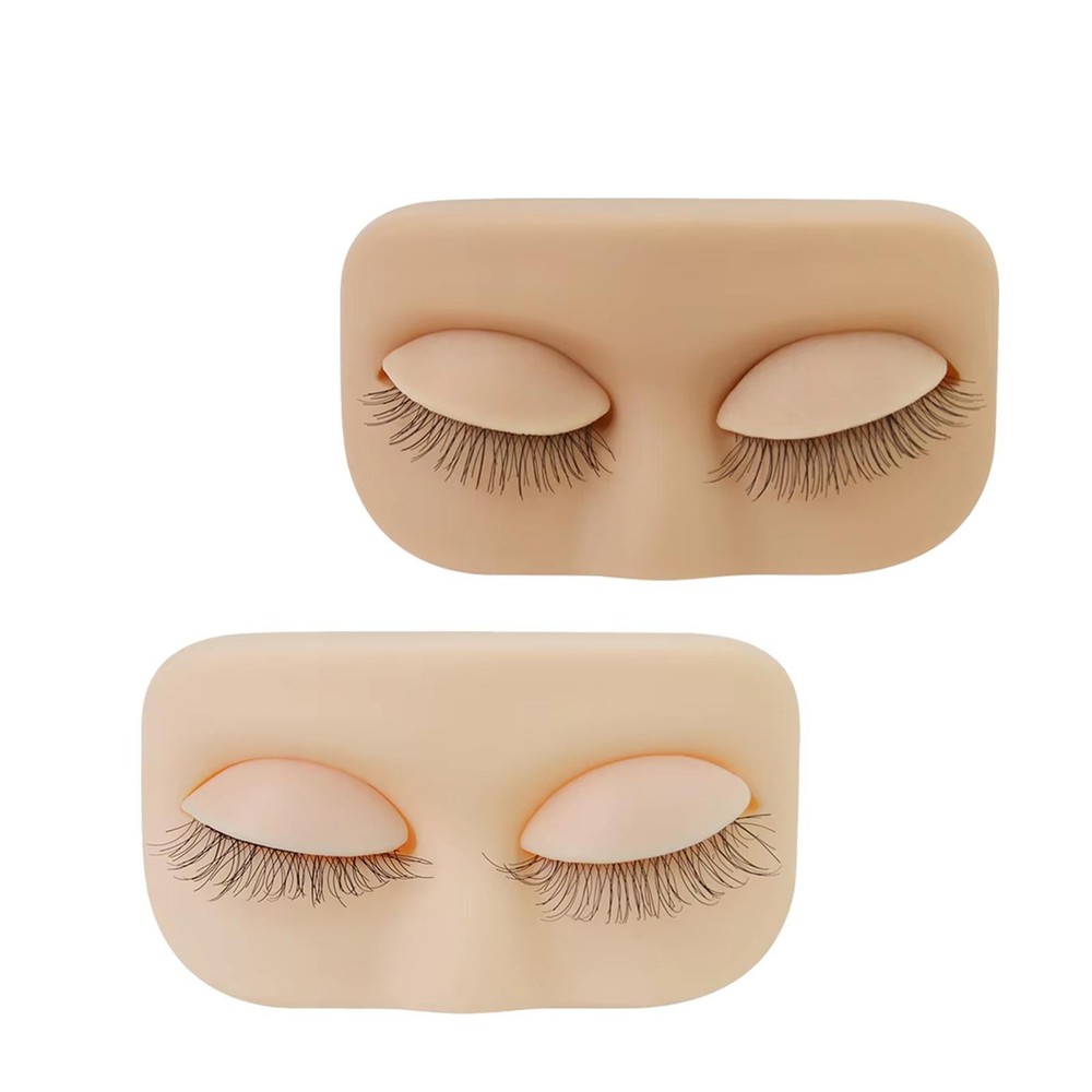 Lash Mannequin Training Makeup Head for Home Practice Beginner Advanced User