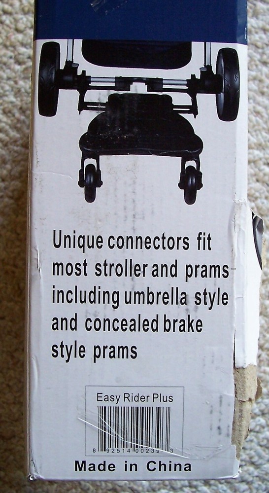 Englacha Easy Rider Plus Stroller Standing Platform New Open Box