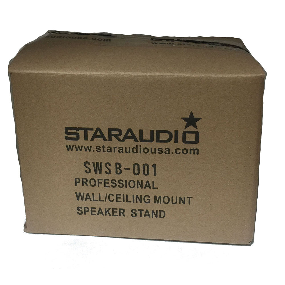 2Pcs Universal Universal Ceiling Mount Brackets Safe Distance Speaker Adjustment