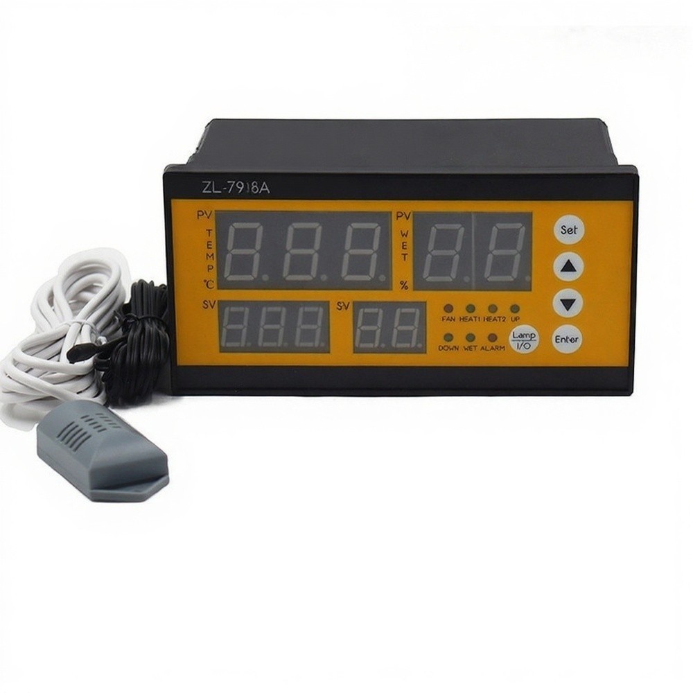 Egg Incubator with Temperature Humidity Controller and Automatic Turning Cycle