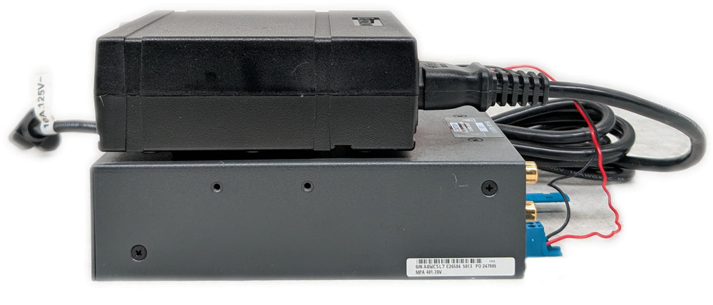 MPA 401 Mini Class D Power Amplifier 1-Channel Solid State 20dB Gain