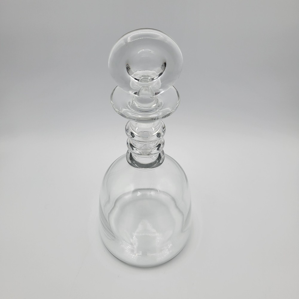 BACCARAT Decanter Barware France Commodore Rings Retired Pattern Large