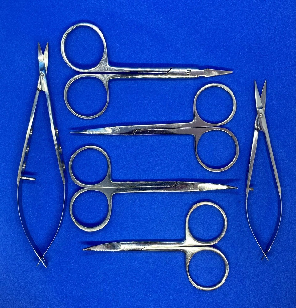 FLY TYING SCISSORS- 6 STYLES- NEW!