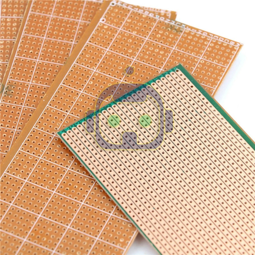 3 PC Single Sided PCB Circuit Proto Perf Board FR 6.5x14.5cm
