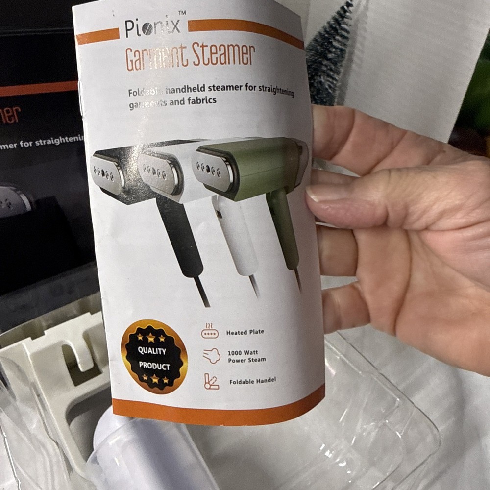 Handheld Garment Steamer By Phonic Foldable Handheld Steamer Clothes & Fabrics