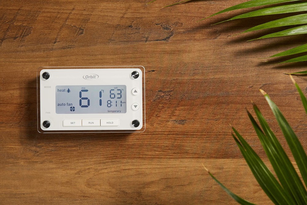 Orbit 83521 Clear Comfort Programmable Thermostat with Large, Easy-to-Read