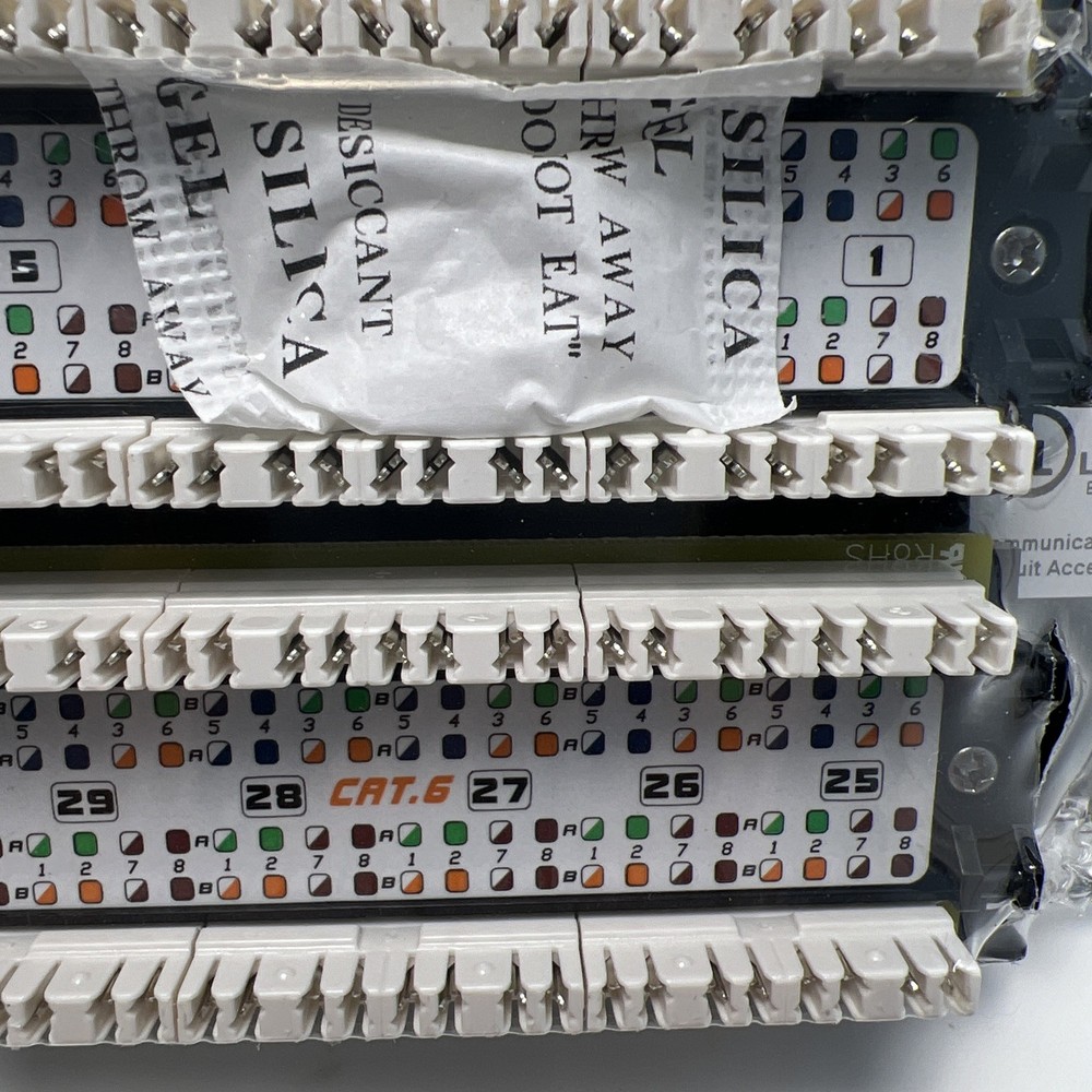 Cable Matters CAT6 POE 48 PORT Back Panel Communications Circuit Accessory