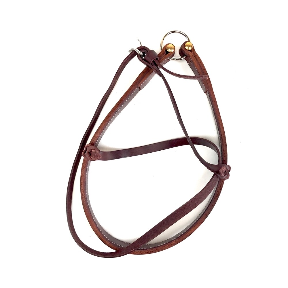 Elite Leather Noseband, Floral Tooling