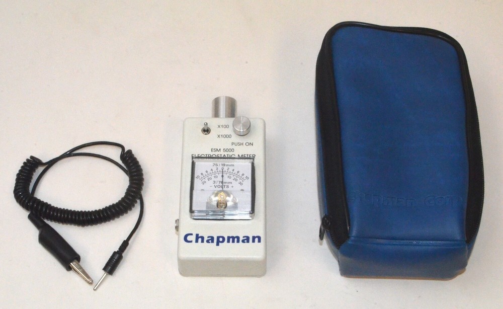 Chapman ESM 5000 Industrial Electrostatic Meter *Used*