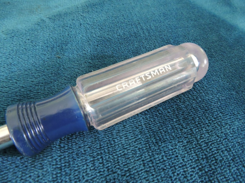 Vintage Craftsman USA 41161 Screwdriver w/ Interchangeable Bits.