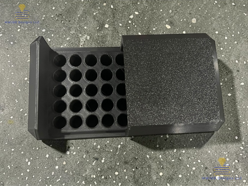 .410ga Shotgun Shell Storage Box Case - 25rd Round - Multiple Colors Available!