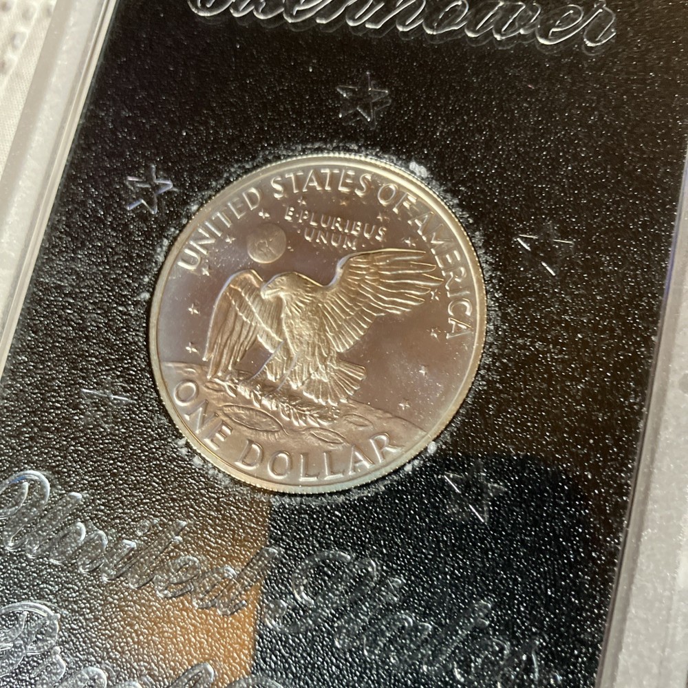 1971-S Eisenhower Silver Proof Dollar Sealed in US mint gov. Packaging