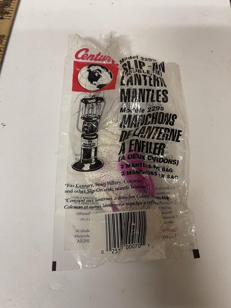 Century Primus Lantern Mantles Model 2295 - 2 Pack - Open Pack