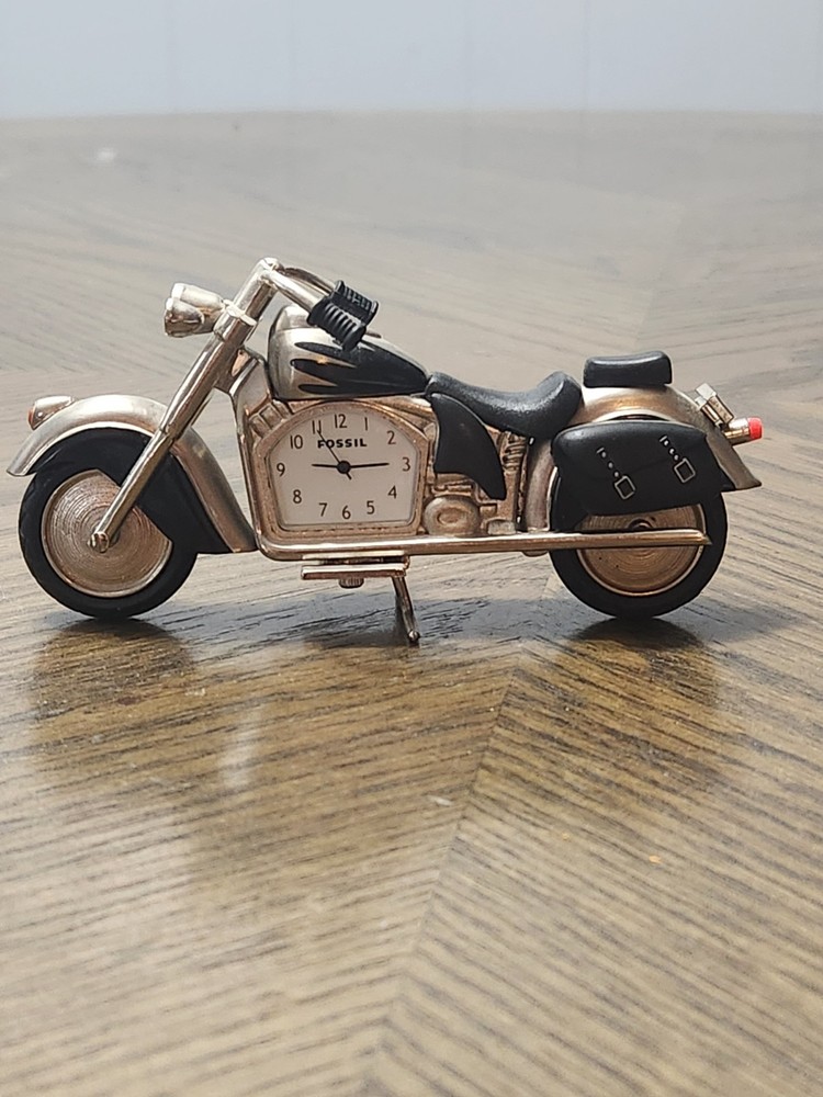 Fossil Motorcycle Clock small limited edition